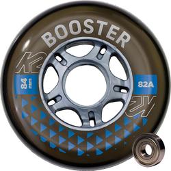 Produktbild von K2 Booster 84mm / 82A - 8er-Rollenset inkl. ILQ-7 Kugellager + Spacer | 30F3010