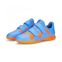 Produktbild von Puma FUTURE PLAY IT V JR Hallenschuh - blue glimmer white ultra orange | EU 29 / UK 11 | 107206-01-11