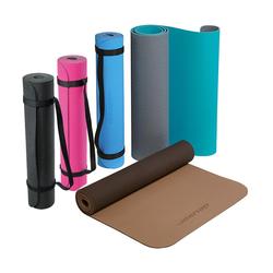 Produktbild von deuser® yoga Matte TPE in verschiedenen Farben | mint/grau | 121045M