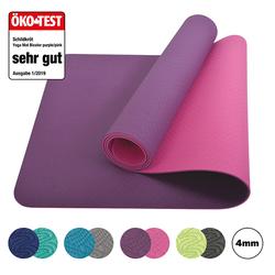 Produktbild von Schildkröt Yoga Matte 4mm in verschiedenen Farben | Pink/Lila | 960067-pink