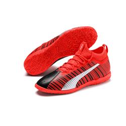 Produktbild von Puma One 5.3 IT Hallenschuh Rot Schwarz | EU 44 1/2 / UK 10 | 105649-01-10