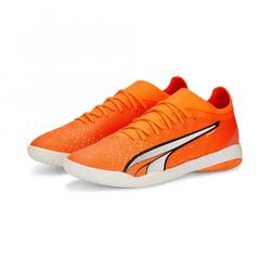Produktbild von Puma ULTRA MATCH IT Hallenschuh - ultra orange white blue glimmer | EU 39 / UK 6 | 107221-01-6