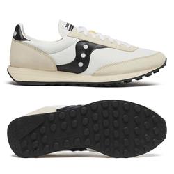 Produktbild von Saucony Trainer 80 Unisex Sneaker - Classic | White | Black