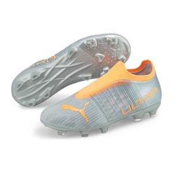 Produktbild von Puma ULTRA 3.4 FG/AG Jr. Fussballschuh - diamond silver neon citrus | EU 33 / UK 1 | 106738-01-1