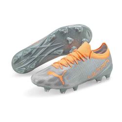 Produktbild von Puma ULTRA 2.4 FG/AG Fussballschuh - diamond silver neon citrus | EU 41 / UK 7 1/2 | 106698-01-7.5