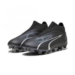 Produktbild von Puma ULTRA MATCH+ LL FG/AG Fussballschuh - black silver | EU 39 / UK 6 | 107511-02-6