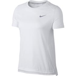 Produktbild von Nike Dry Miler Damen Shirt Weiß | XL / 44-46 | 932499-100-XL