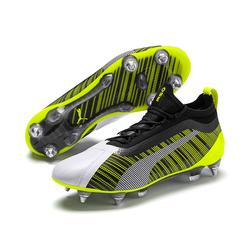 Produktbild von Puma ONE 5.1 Netfit Mx SG Stollenschuh Gelb Schwarz Weiß | EU 40 / UK 6 1/2 | 105615-02-4