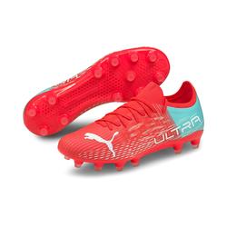 Produktbild von Puma ULTRA 3.3 FG Wn's Damen Fussballschuh - Sunblaze White Elektro Aqua | EU 37 / UK 4 | 106667-01-4