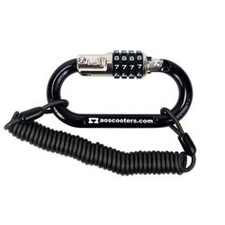 Produktbild von AO Carabiner Schloss Black/Chrome | 11503.black