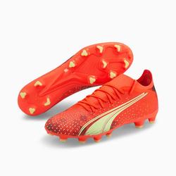 Produktbild von Puma ULTRA MATCH FG/AG Fussballschuh - Fiery Coral Fizzy Light Black | EU 40 1/2 / UK 7 | 106900-03-7