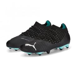 Produktbild von Puma FUTURE Z 3.4 FG/AG JR Fussballschuh - black quarry elektro aqua white | EU 32 / UK 13 | 107010-02-13