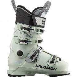 Produktbild von Salomon S/PRO Alpha 100 W GW Damen Skischuhe - white moss silver 2023 | MP 25/25.5 | L47045700-25/25.5
