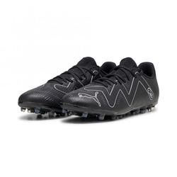 Produktbild von Puma FUTURE PLAY MG Rasen + Kunstrasenschuh - black silver | EU 40 1/2 / UK 7 | 107380-02-7