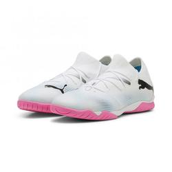 Produktbild von Puma FUTURE 7 MATCH IT Hallenschuh - white poison pink | EU 40 / UK 6 1/2 | 107721-01-6.5