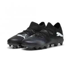 Produktbild von Puma FUTURE 7 MATCH FG/AG JR Fussballschuh - black white | EU 37 / UK 4 | 107729-02-4