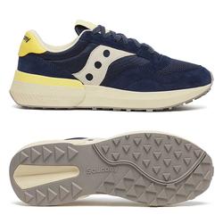 Produktbild von Saucony Jazz NXT Premium Unisex Sneaker - Navy | Yellow