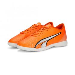 Produktbild von Puma ULTRA PLAY IT Hallenschuh - orange white blue glimmer | EU 44 1/2 / UK 10 | 107227-01-10