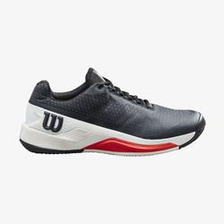 Produktbild von Wilson Rush Pro 4.0 Herren Tennisschuh - Schwarz/Weiß/Poppy Red | EU 46 / UK 11 | WRS328320-11