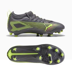 Produktbild von PUMA Ultra 5 Match FG/AG – Fußballschuh Jugend Silver Yellow