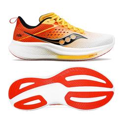 Produktbild von saucony Ride 17 Herren Neutral Laufschuh - White | ViZiGold