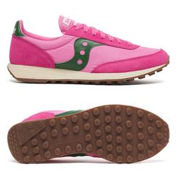 Produktbild von Saucony Trainer 80 Unisex Sneaker - Classic | Pink | Forest