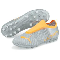 Produktbild von Puma ULTRA 3.4 MG Jr. Rasen + Kunstrasenschuh - silber orange | EU 37 / UK 4 | 106739-01-4