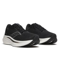 Produktbild von saucony Ride 18 Damen Neutral-Laufschuh - Black | White