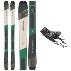 Produktbild von Salomon MTN 86 W PRO + Skins (Tourenski-Set) | 156 cm + Skins | L41770200/L47026700/L41771800-156