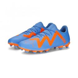 Produktbild von Puma FUTURE PLAY FG/AG Fussballschuh - Blue Glimmer White Ultra Orange | EU 44 / UK 9 1/2 | 107187-01-9.5