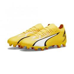 Produktbild von Puma ULTRA MATCH FG/AG Fussballschuh - yellow white black | EU 40 1/2 / UK 7 | 107347-04-7