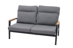 Produktbild von Gartenbank                 Textil
                    grau
    ca. 150 x 97 x 82 cm 
| Möbel Inhofer