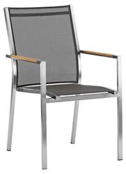 Produktbild von Gartenstuhl                 Textil
                    grau
    ca. 63 x 92 x 57 cm 
| Möbel Inhofer