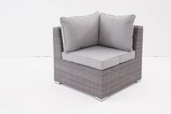 Produktbild von Eckelement                 Metall
                    grau
    ca. 84 x 84 x 75 cm 
| Möbel Inhofer