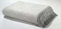 Produktbild von Fransendecke Casa Nova                 silber
     | Möbel Inhofer