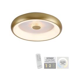 Produktbild von Deckenleuchte                 LED
                    Fernbedienung
                    gold
    | Möbel Inhofer