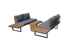Produktbild von Lounge-Set                 Textil
                    mehrfarbig
    ca. 175 x 70 x 78 cm 
| Möbel Inhofer