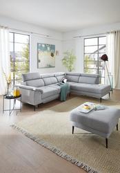 Produktbild von Ecksofa                 Polyester
                    grau
        LASCONDO | Möbel Inhofer