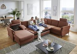 Produktbild von Polstergarnitur                 Polyester
                    braun
        Steinpol | Möbel Inhofer