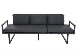 Produktbild von Loungesofa                 Textil
                    braun
    ca. 220 x 81 x 91 cm 
| Möbel Inhofer