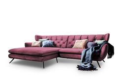 Produktbild von Ecksofa                 Polyester
                    lila
        LASCONDO | Möbel Inhofer