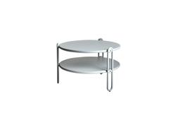 Produktbild von Beistelltisch                 Metall
                    grau
    ca. 65 x 42 x 65 cm 
| Möbel Inhofer