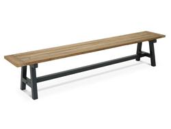 Produktbild von Gartenbank                 Metall
                    schwarz
    ca. 40 x 45 x 240 cm 
| Möbel Inhofer