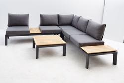 Produktbild von Lounge-Set                 Metall
                    grau
    ca. 175 x 78 x 75 cm 
| Möbel Inhofer