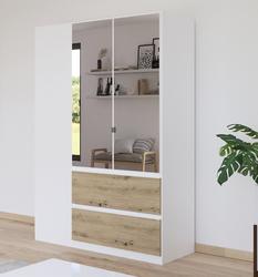 Produktbild von Drehtürenschrank ca. 136 x 197 x 54 cm rauch BLUE                 mehrfarbig
     | Möbel Inhofer