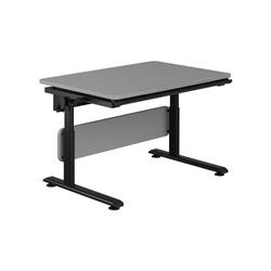 Produktbild von Schreibtisch   DIEGO 120
 PAIDI                 Holzwerkstoff
                     grau
     ca. 120x53x70 cm | Möbel Inhofer