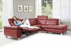 Produktbild von Ecksofa                 rot
        Vito | Möbel Inhofer