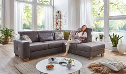 Produktbild von Ecksofa                 Polyester
                    silber
        Vito | Möbel Inhofer