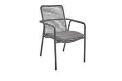 Produktbild von Stapelstuhl                 Metall
                    grau
    ca. 57 x 86 x 65 cm 
| Möbel Inhofer