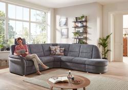 Produktbild von Ecksofa                 Polyester
                    silber
        Systempolster | Möbel Inhofer